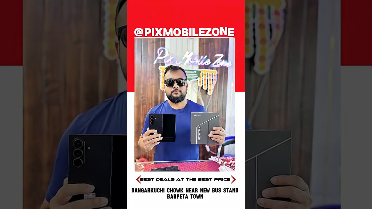 #samsung#galaxyzfold7 🤯#unboxing #minivlog #smartphone #mobileshop #barpetatown