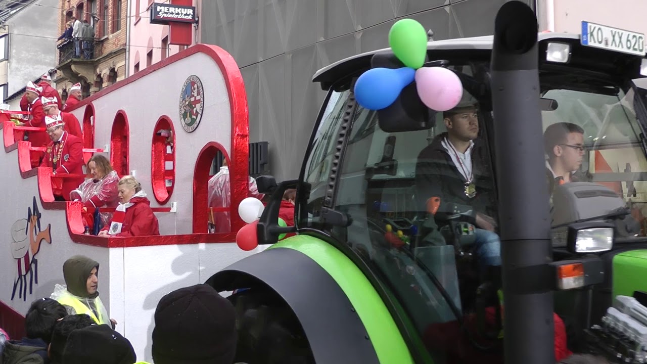 Rosenmontagszug Koblenz 2019