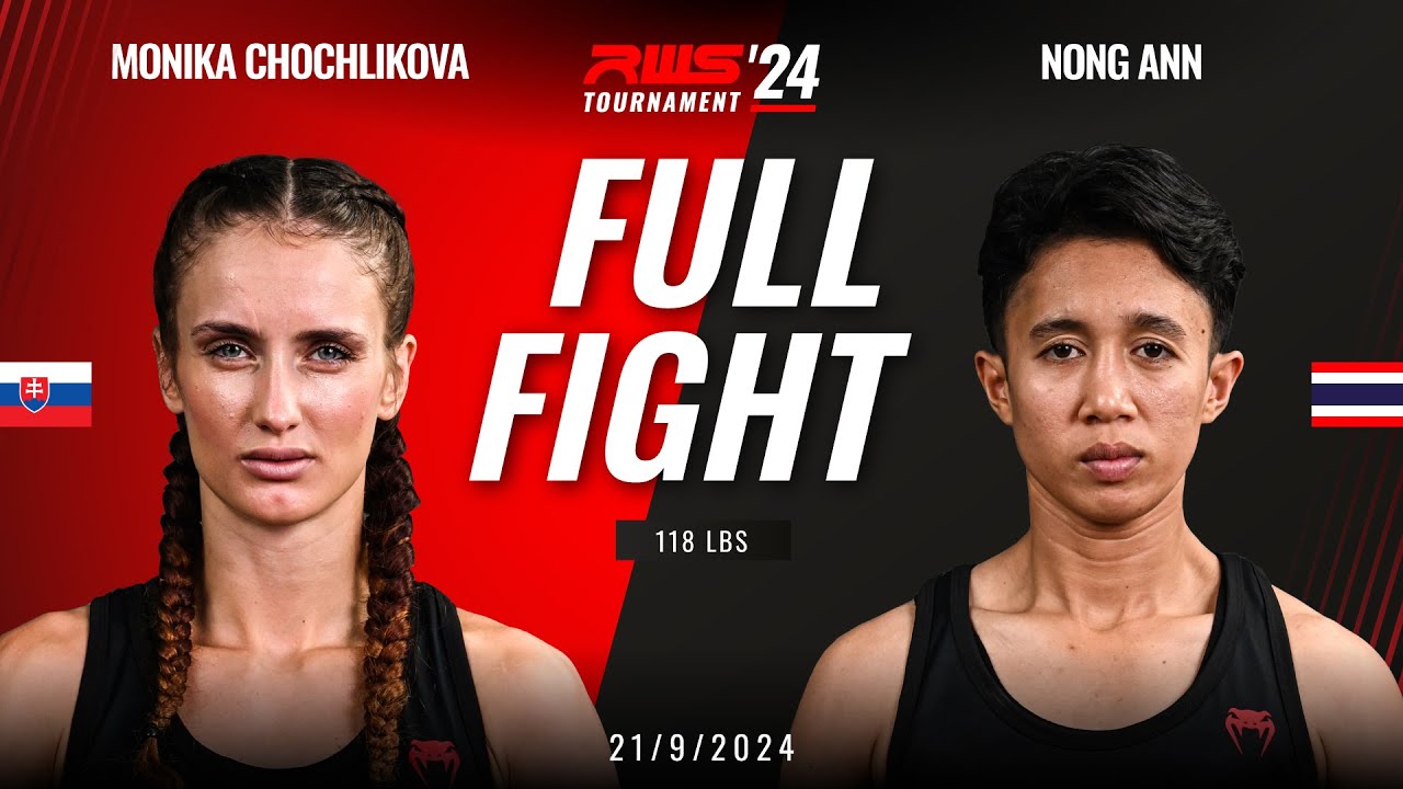Full Fight l Monika Chochlikova vs Nong Ann Suannamtarnkeeree I RWS