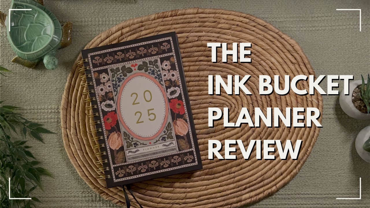 The Ink Bucket Planner 2025 Review | 2025 Planner India | Unboxing & Review | Sanjana Raj
