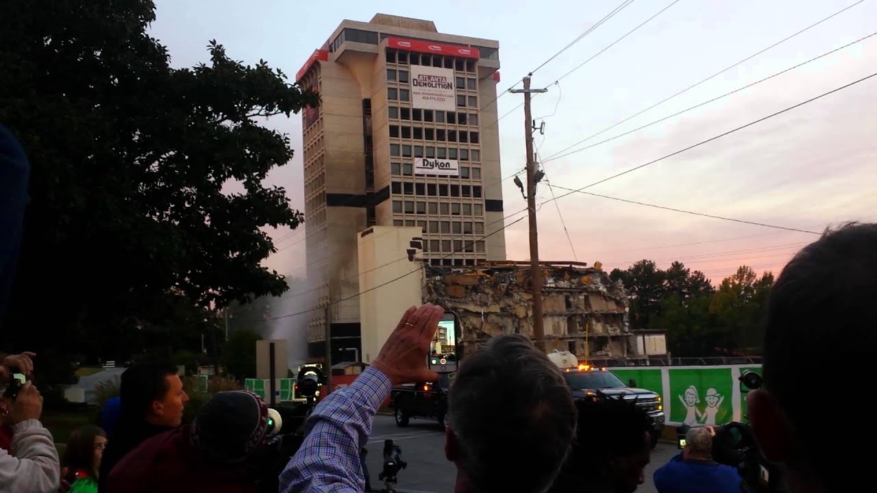 Atlanta Demolition - Bellsouth Tower Implosion