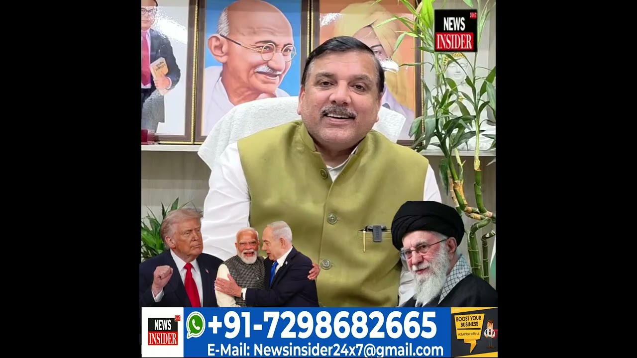 #Watch: MP-Sanjay Singh slams PM Modi says 'Aapke Andbh@kt Iran Ke Khilaf Bol rahe Hain...