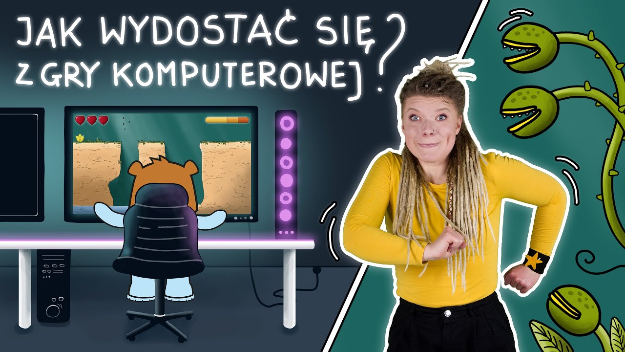 Gdzie jest wyjście?! - przygoda w grze komputerowej | ćwiczenia dla dzieci