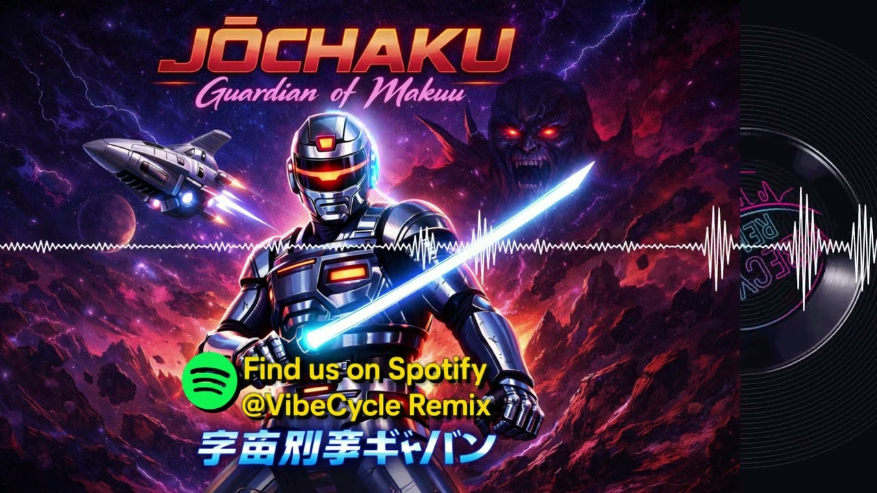 JŌCHAKU! | Space Sheriff Gavan Synthwave Tribute (80s Cinematic Remix)
