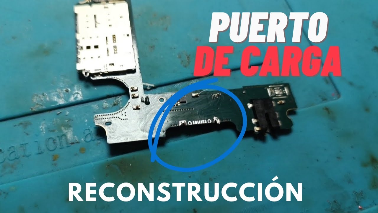 Reconstrucción puerto de carga Samsung J6 plus