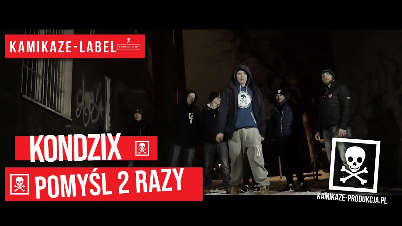 Kondzix- POMYŚL 2 RAZY / prod.Dechu | ☠ | (Official Video)