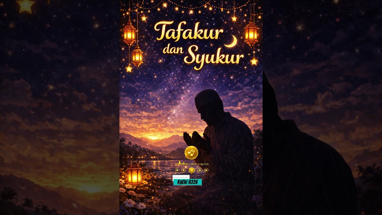 Tafakur dan Syukur