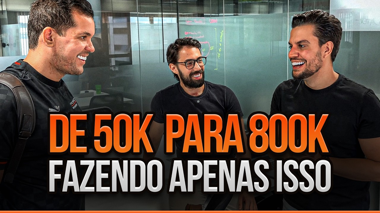 ELES SAÍRAM DE 80K MENSAL PARA 800K APENAS APLICANDO ISSO...