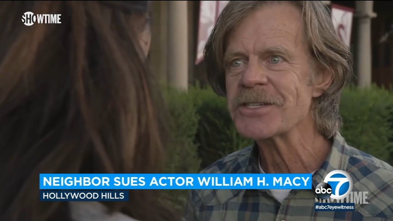 William H. Macy sued by neighbor who says actor chopped, kill several of his healthy trees