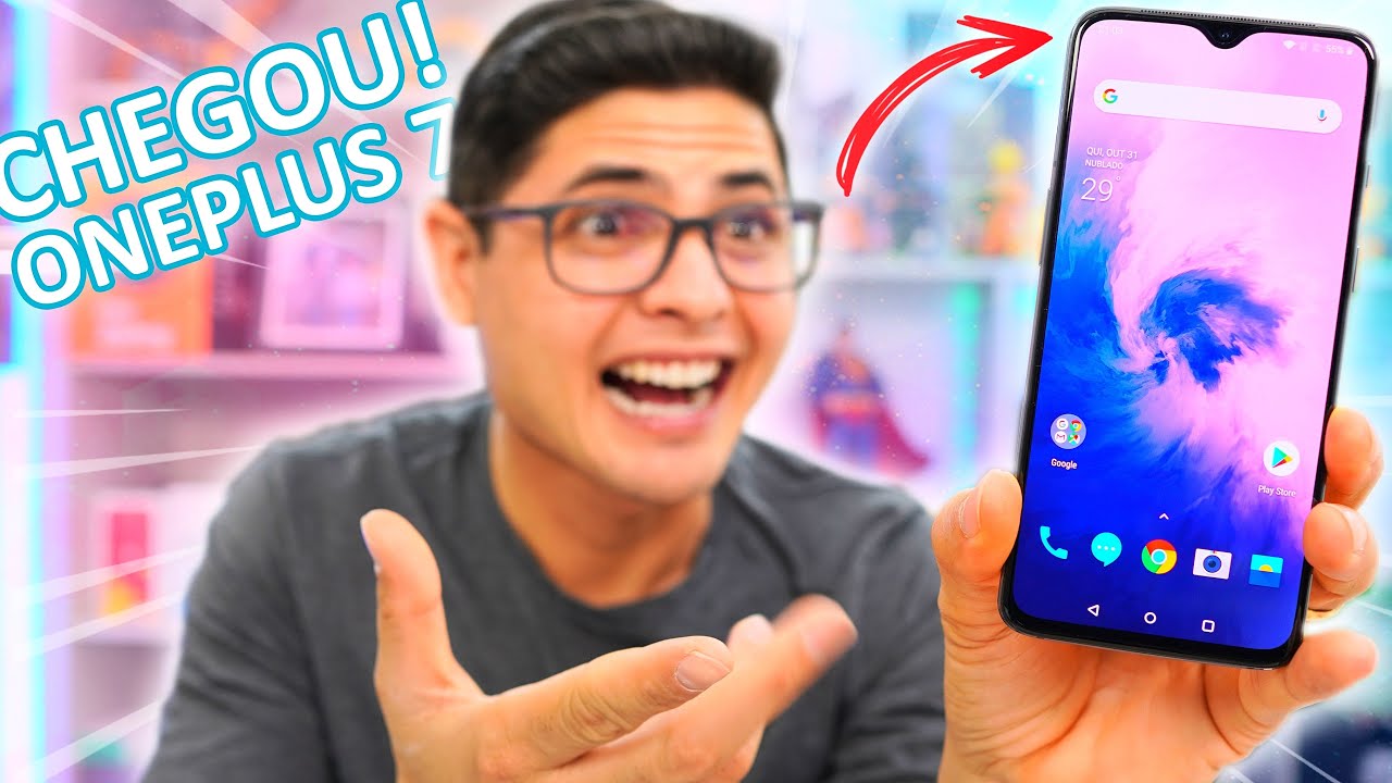 MEU ONEPLUS 7 finalmente CHEGOU! SERÁ MESMO INCRÍVEL?! Unboxing e Impressões