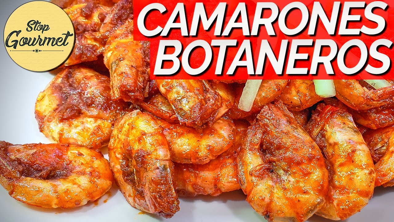 🍤CAMARONES BOTANEROS en 5 minutos - Camarones Cucaracha estilo Stop Gourmet