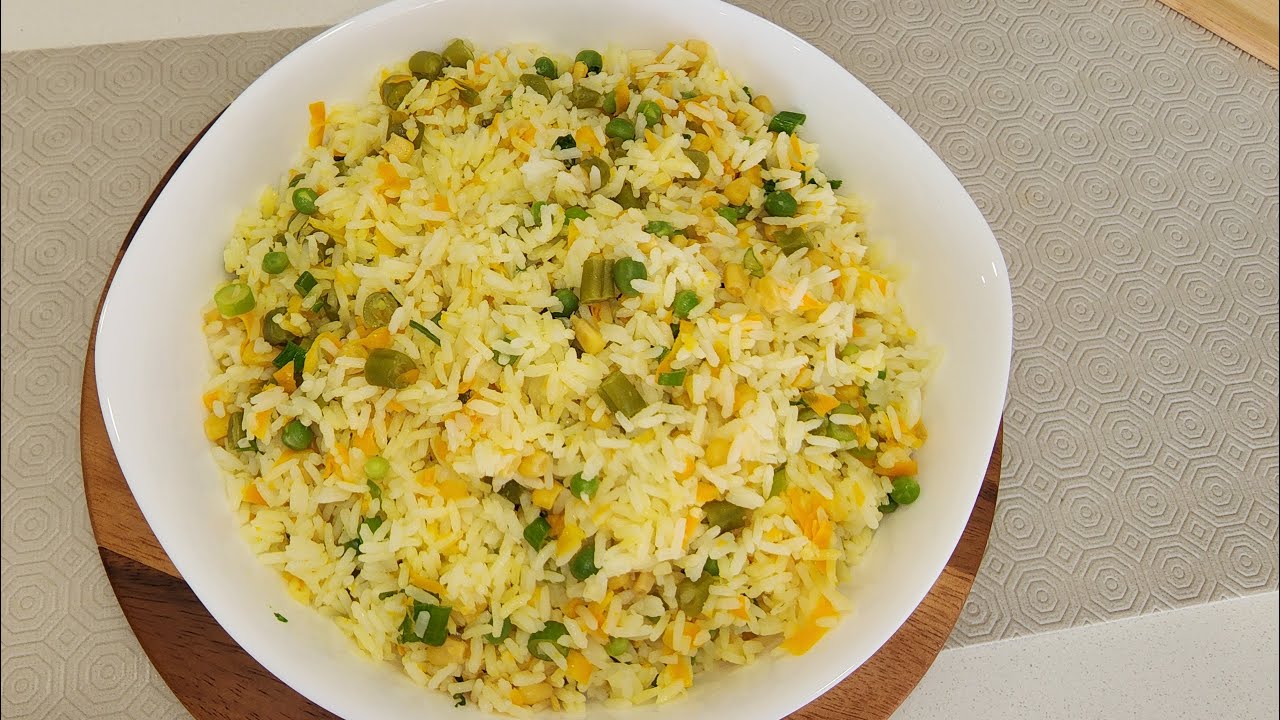 ¿YA HIZO ARROZ ASÍ? ARROZ CON VERDURAS - FACIL Y RAPIDO