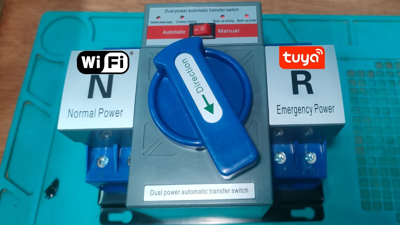 Simpleng ATS wiring sa solar setup