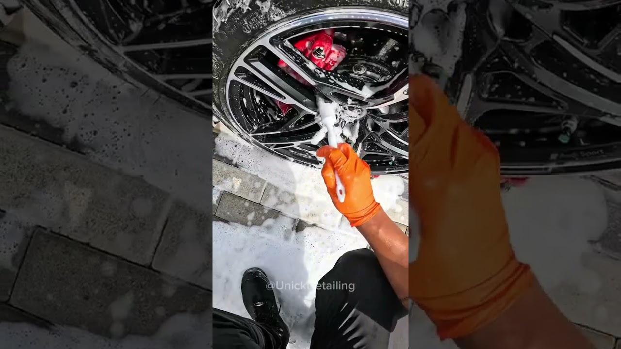 POV: You're detailing a R8 