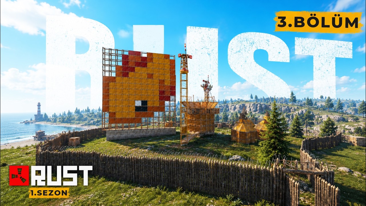 Full Fabrikasyon Kasaba | Sülfür Ocağına Hat Çektik ! (3.BÖLÜM) Rust Türkçe