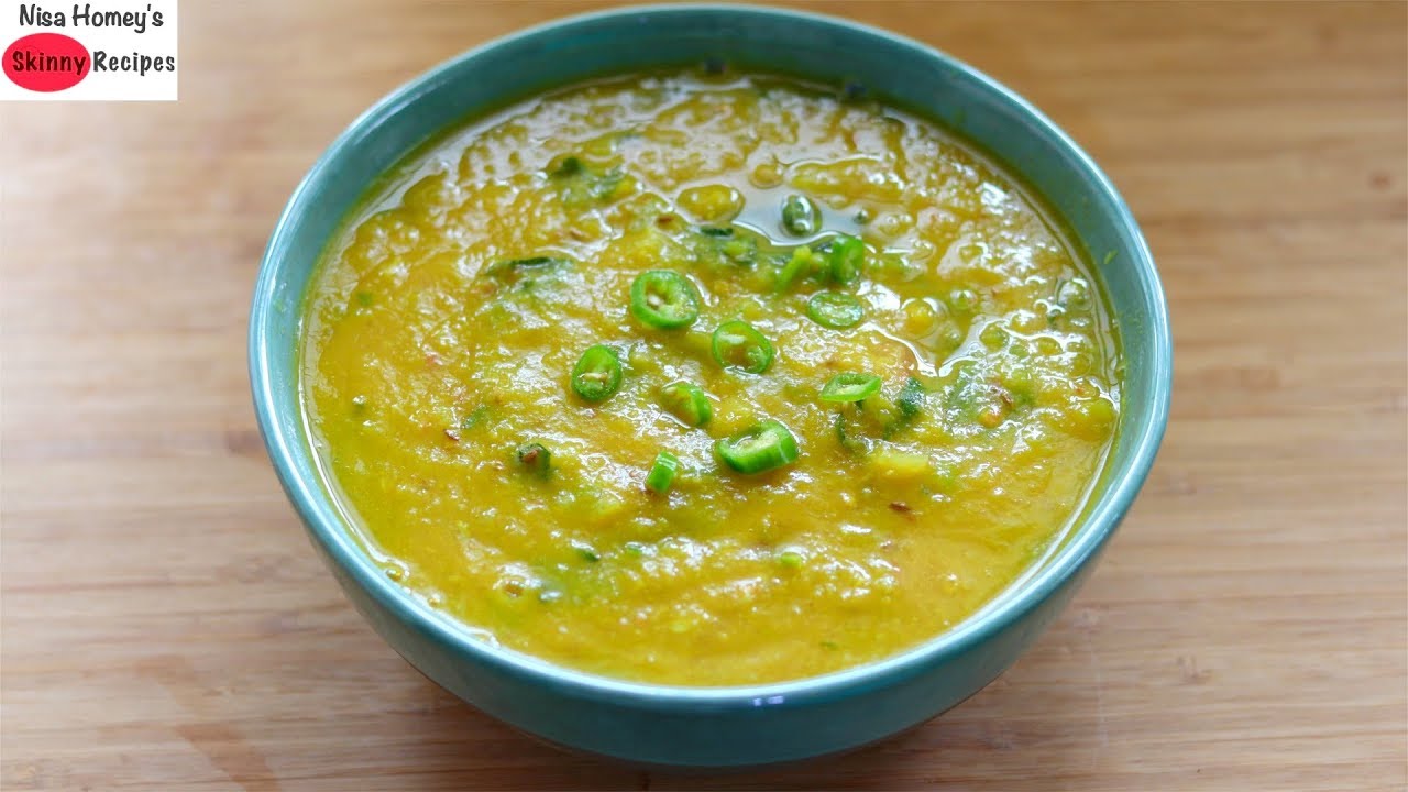 Dal Soup For Weight Loss - Healthy Lentil Soup Recipe - Gluten Free & Vegan Dinner | Skinny Recipes
