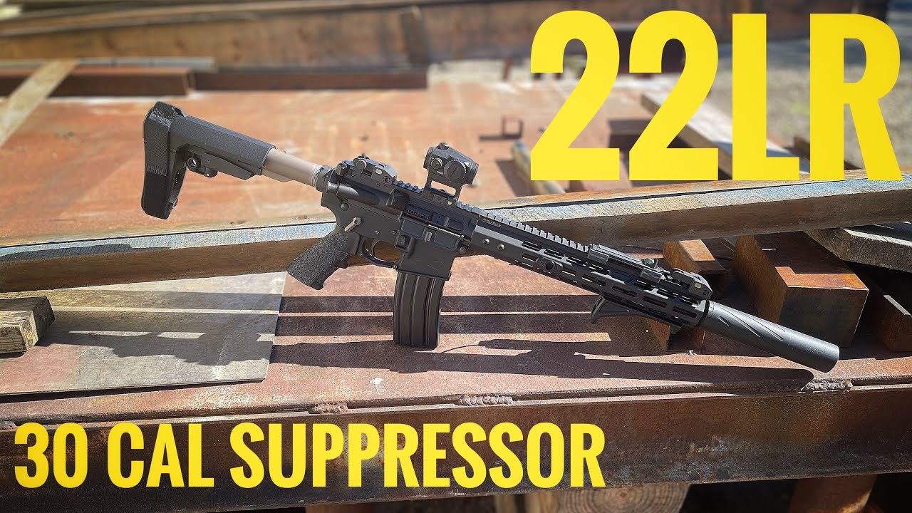 Shooting 22LR with a 30 Caliber Suppressor