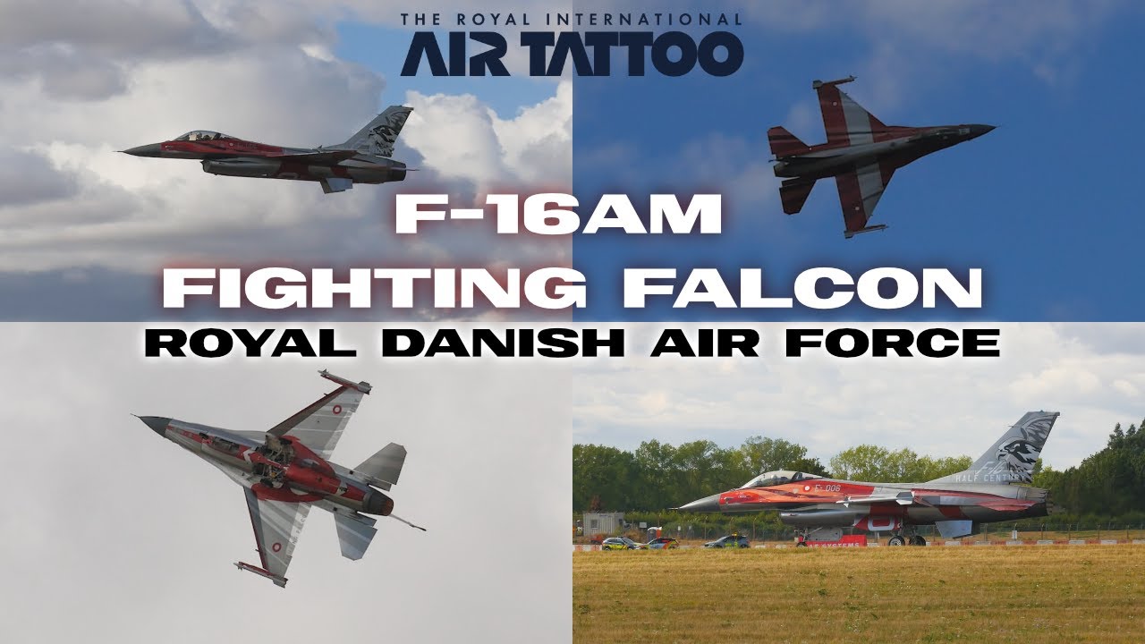 Final Danish F-16AM Display in the UK | RIAT 2025 (Sunday)