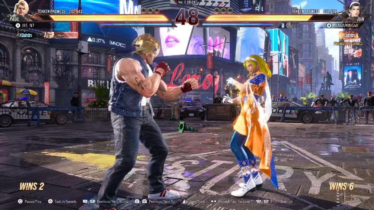 TEKKEN8 TEKKEN8 Paul Phoenix vs jun kazama online battle