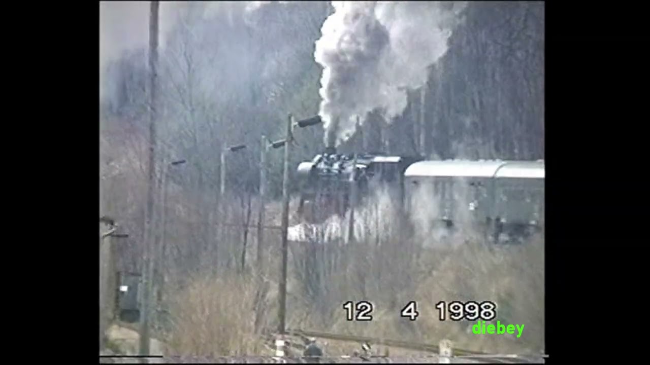 Video zwischen Sch&ouml;nfeld- Wiesa und Markersbach am14 .04 .1998