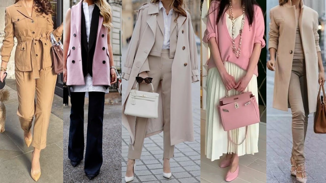MODA 2025 / OUTFTIS ELEGANTES con Tendencias de moda 2025