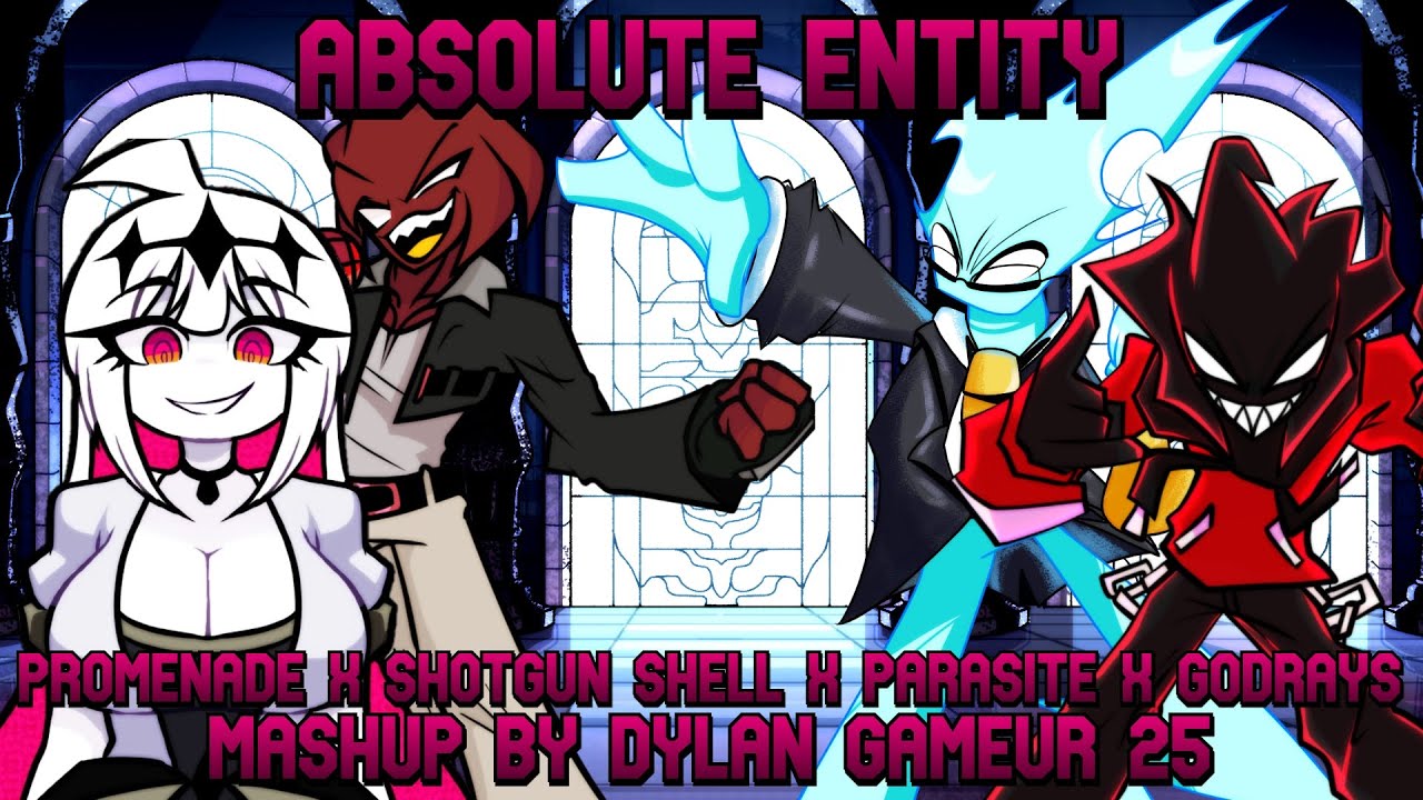 FNF Mashup - Absolute Entity [Promenade X Shotgun Shell X Parasite X Godrays]