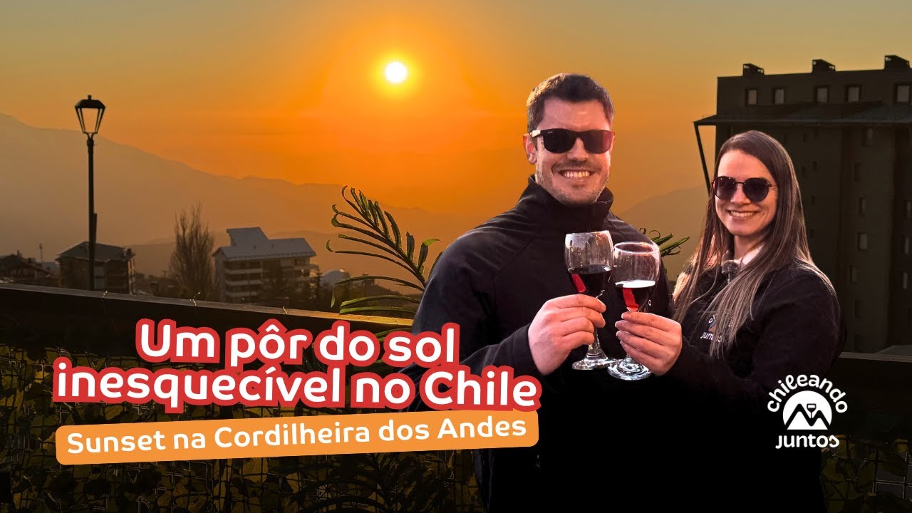 Sunset na Cordilheira dos Andes: o pôr do sol mais lindo de Santiago! | Tour de verão no Chile