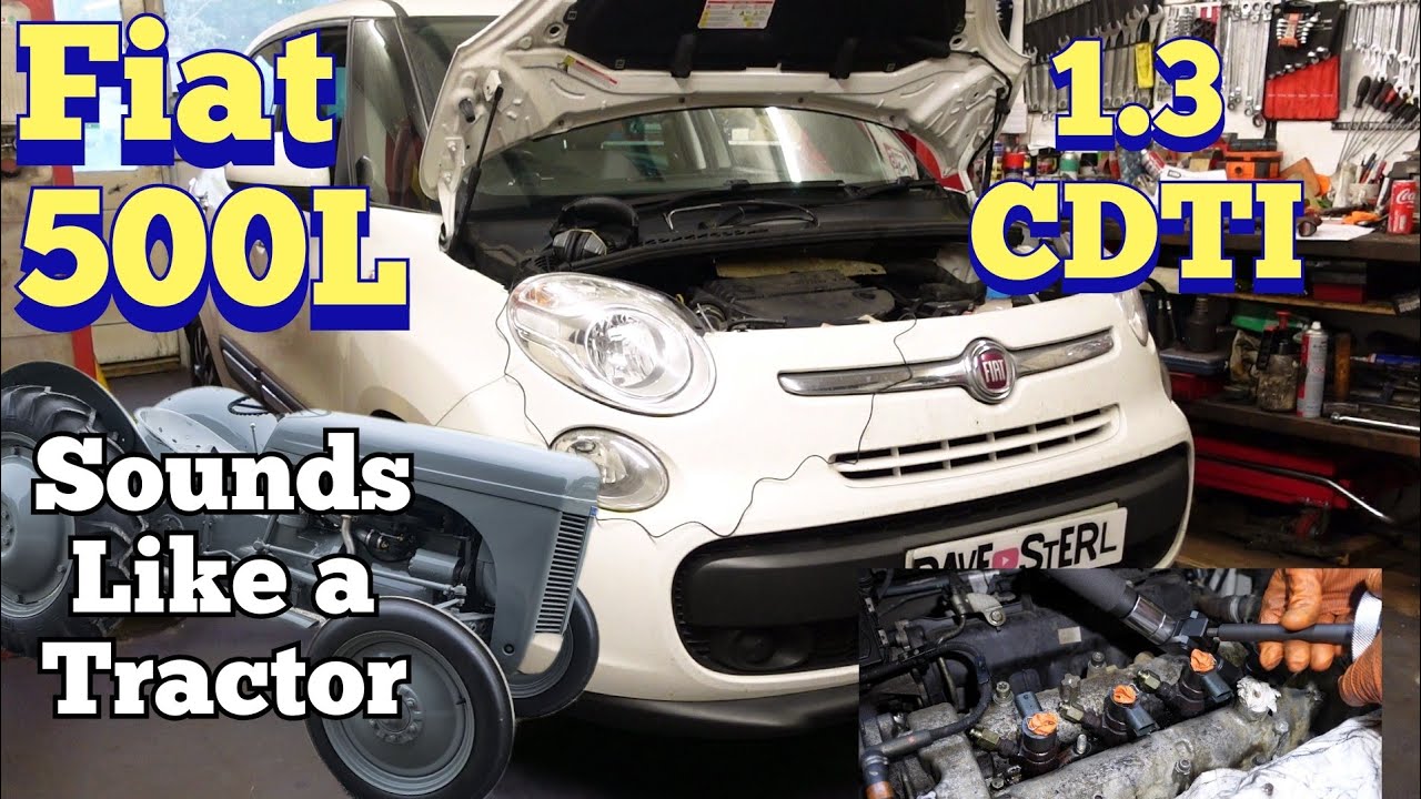 Fiat 500L Multijet Vauxhall/Opel Suzuki 1.3 CDTI. Звук как у трактора. Течь форсунок. Часть 1