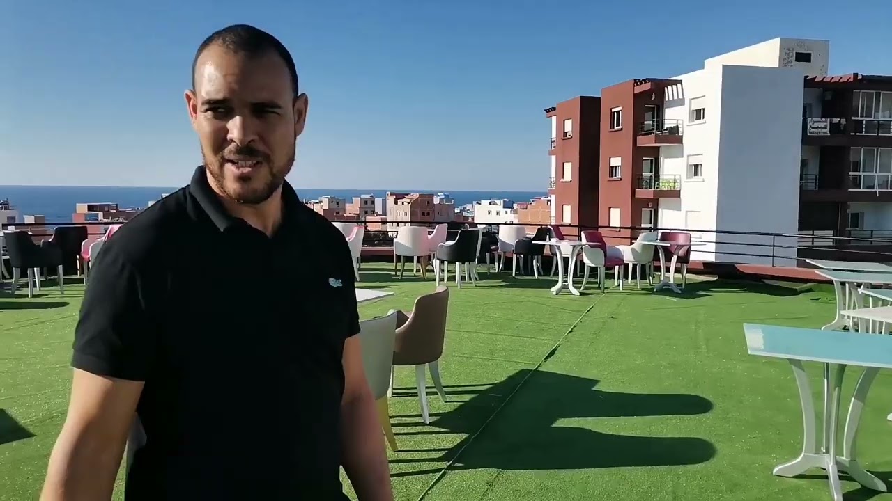 شاهدو معنا الأجواء الصيفية  في أتلانتيك ocean atlantique asilah maroc-DJ abdou