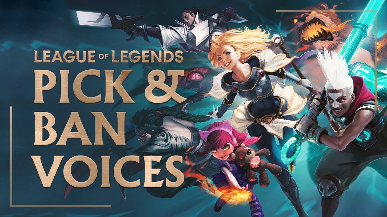 ALL Champions Picks and Bans Voices in English — League of Legends (2021)