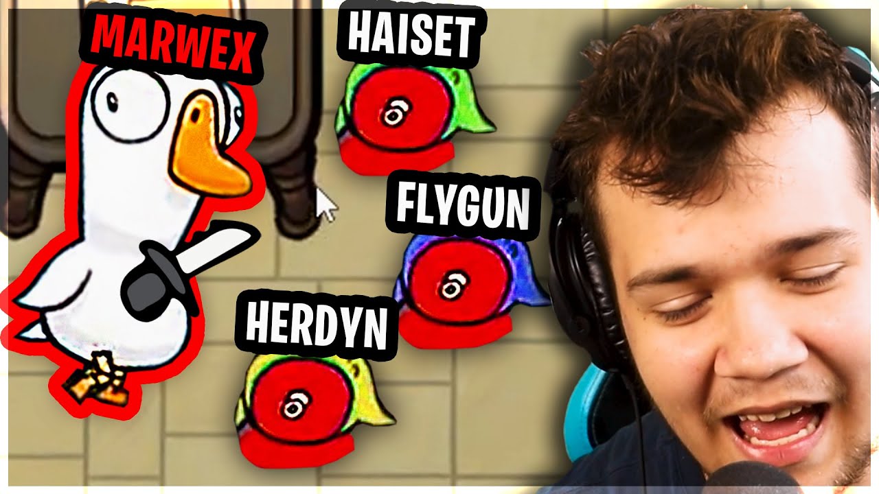 JAK SE TOHLE MOHLO STÁT?!? | GOOSE GOOSE DUCK [MarweX&@Herdyn&@FlyGunCZ&@Artixik&@HaiseT&@Kellwiin]