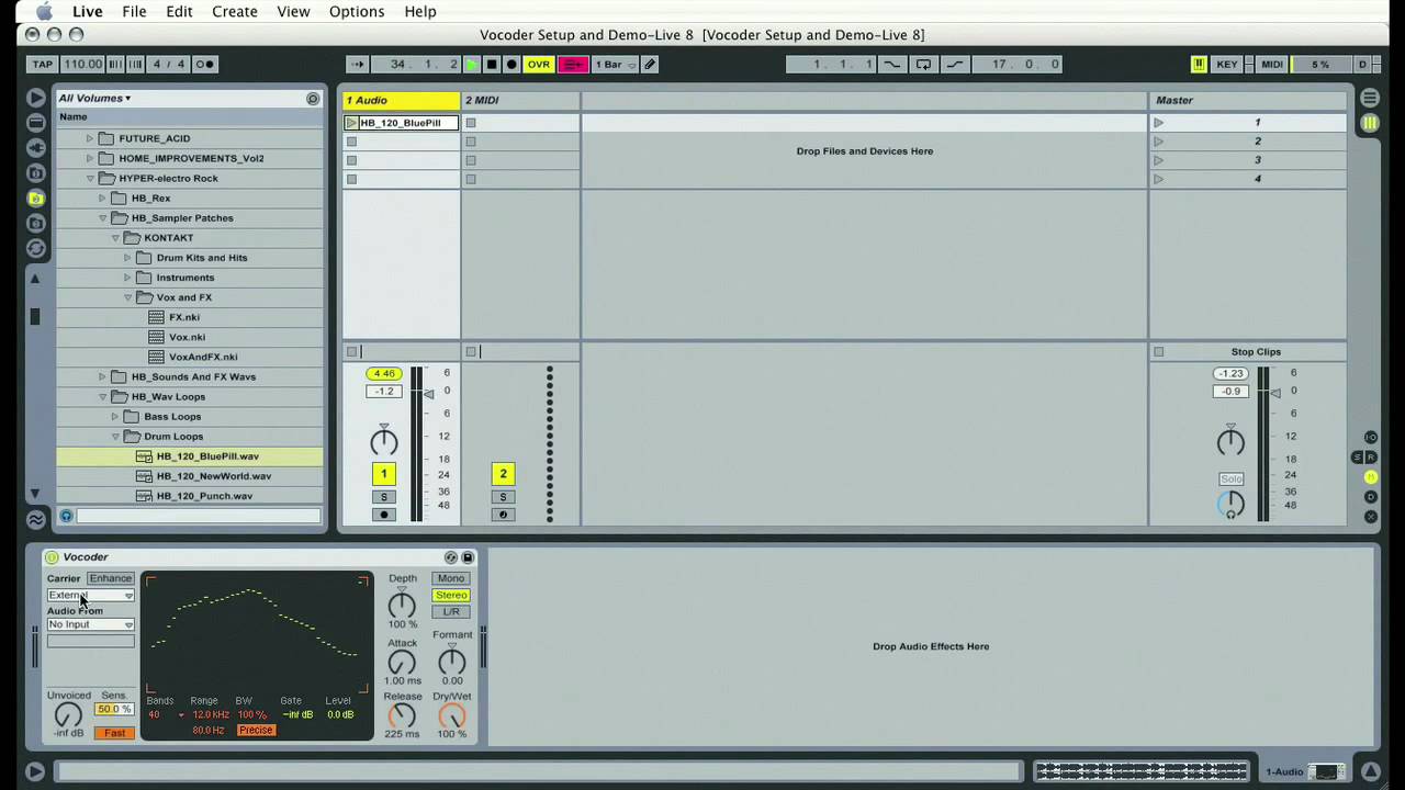 The Ableton Vocoder Part 1 of 2
