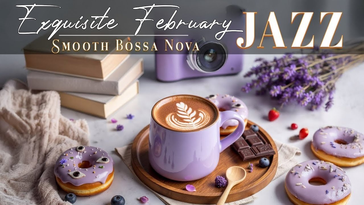Exquisite January Coffee Jazz ☕ Smooth Bossa Nova Piano and Cozy Cafe Vibes for Study & Relax