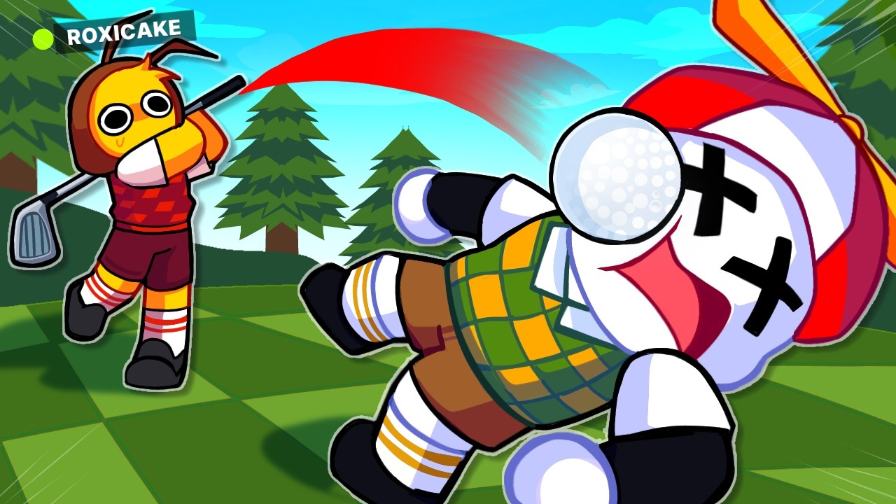 Jugando GOLF EXTREMO Con Youtubers / Super Battle Golf