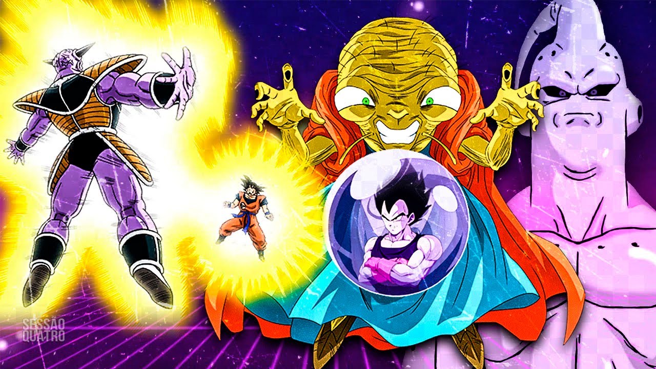 ELES TEM AS  *MELHORES TÉCNICAS* DE DRAGON BALL