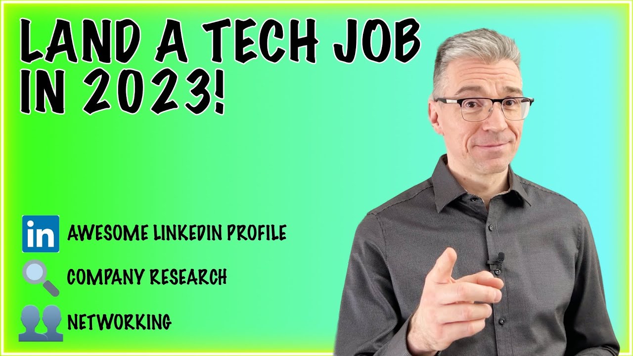 How To Get A Tech Job In 2023 (without Submitting Job Applications)