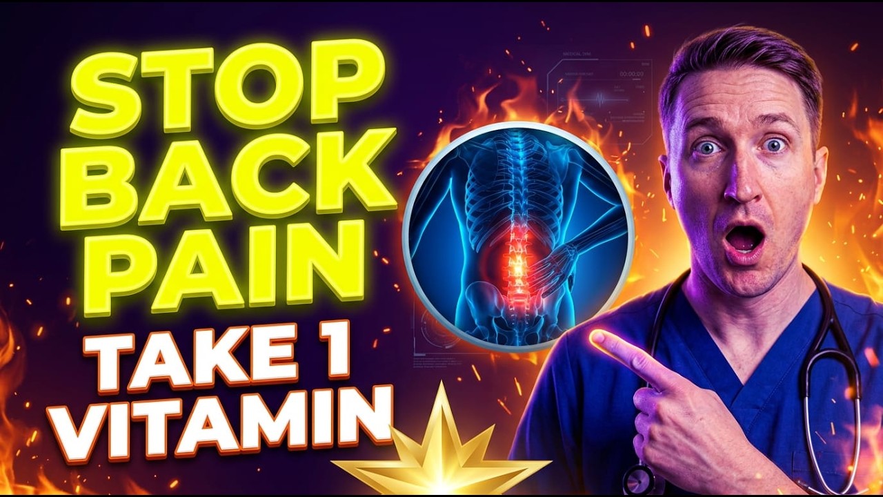 The ONE Vitamin Your Spine Is Starving For After 60