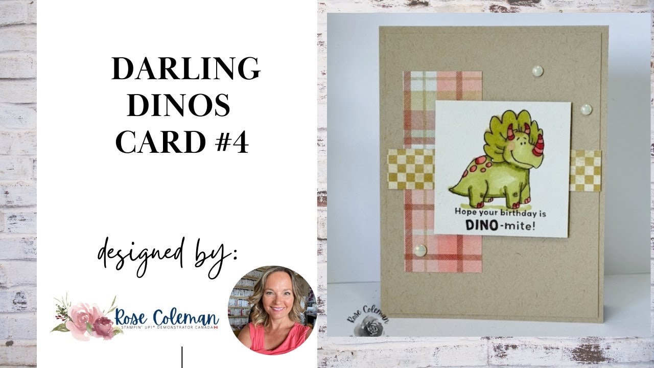Darling Dinos Card #4