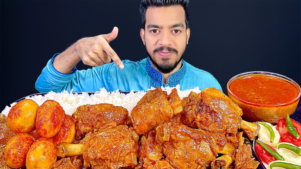 HUGE SPICY MUTTON ROGAN JOSH,SPICY EGG CURRY EATING SHOW |SPICY MUTTON CURRY,LOTS OF EGG ASMR EATING