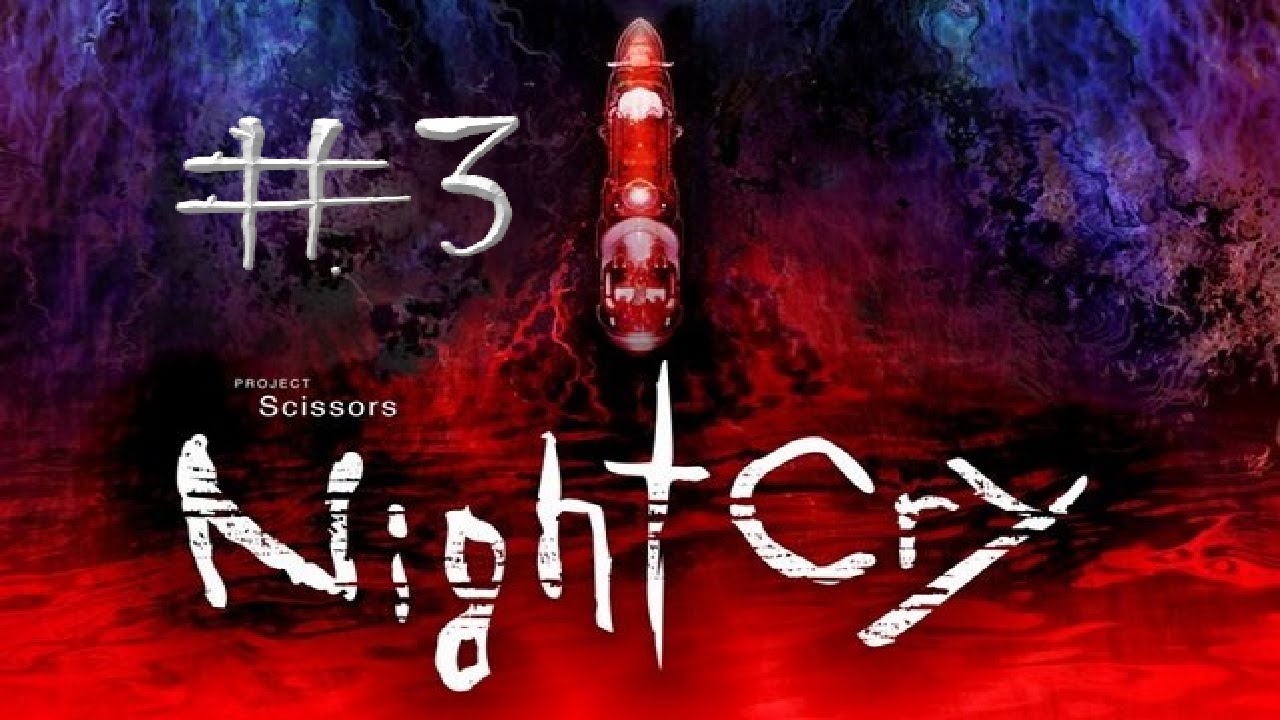 Let's Play NightCry Part 3 - Glitchy Scissorwalker!!! :D