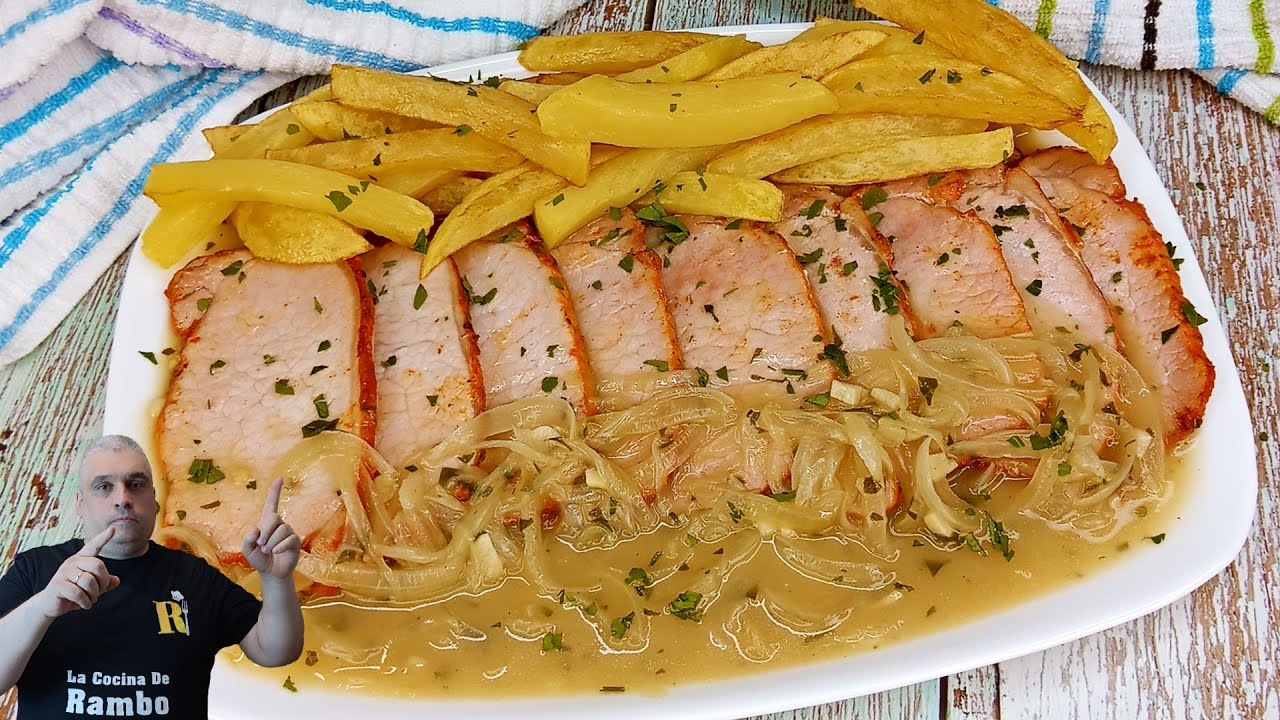 ¡Es tan Delicioso que lo Cocino casi Todos los Días! 😋LOMO en SALSA de CEBOLLA 💥💥BRUTAL