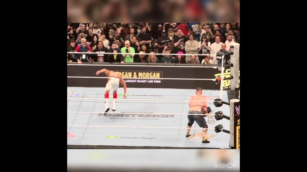 R-Truth Returns Live Crowd Pop - WWE MITB #wwemitb #shortvideo #codyrodes #johncena