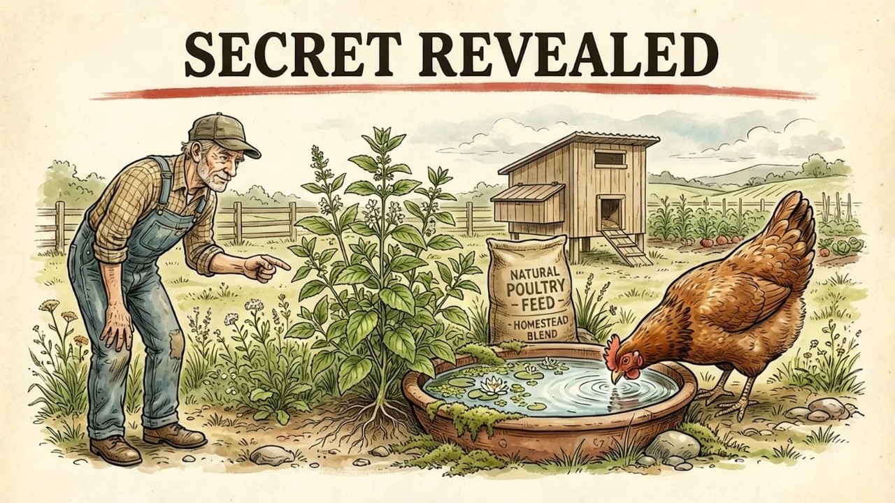 6 Free Plants That Replace Chicken Feed and Grow Forever (Why did They Hide It?!)