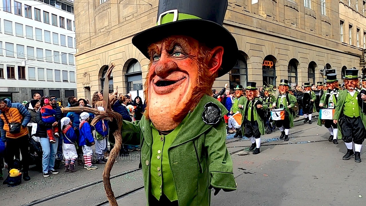 Fasnacht Basel 2026: Cortège am Montag | Guggenmusik | Carnaval Bale