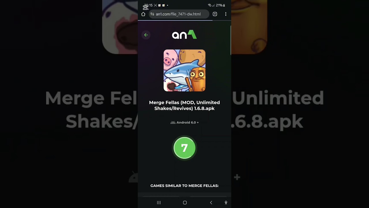 How to download merge fellas mod | #shorts #mergefellas #mod