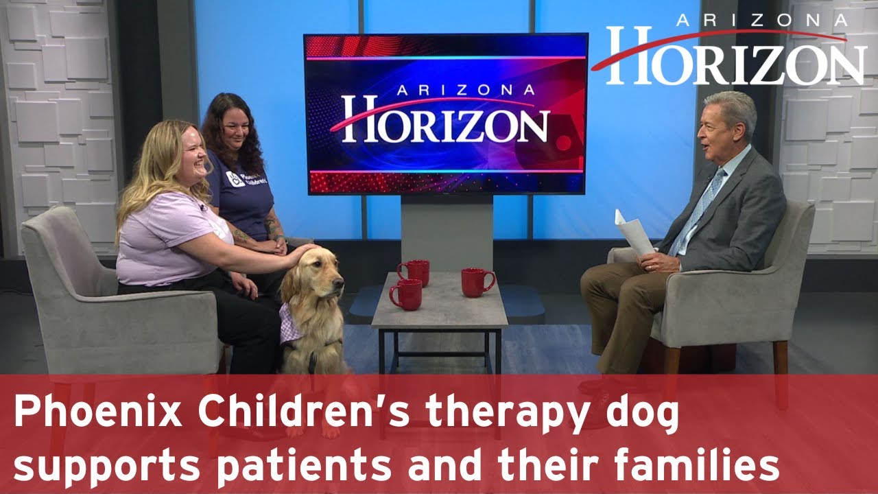 Phoenix Children’s therapy dog supports patients and their families