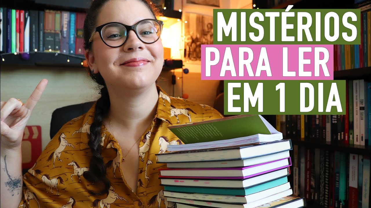 12 LIVROS DE MISTÉRIO PARA LER EM 1 DIA | BOOK ADDICT