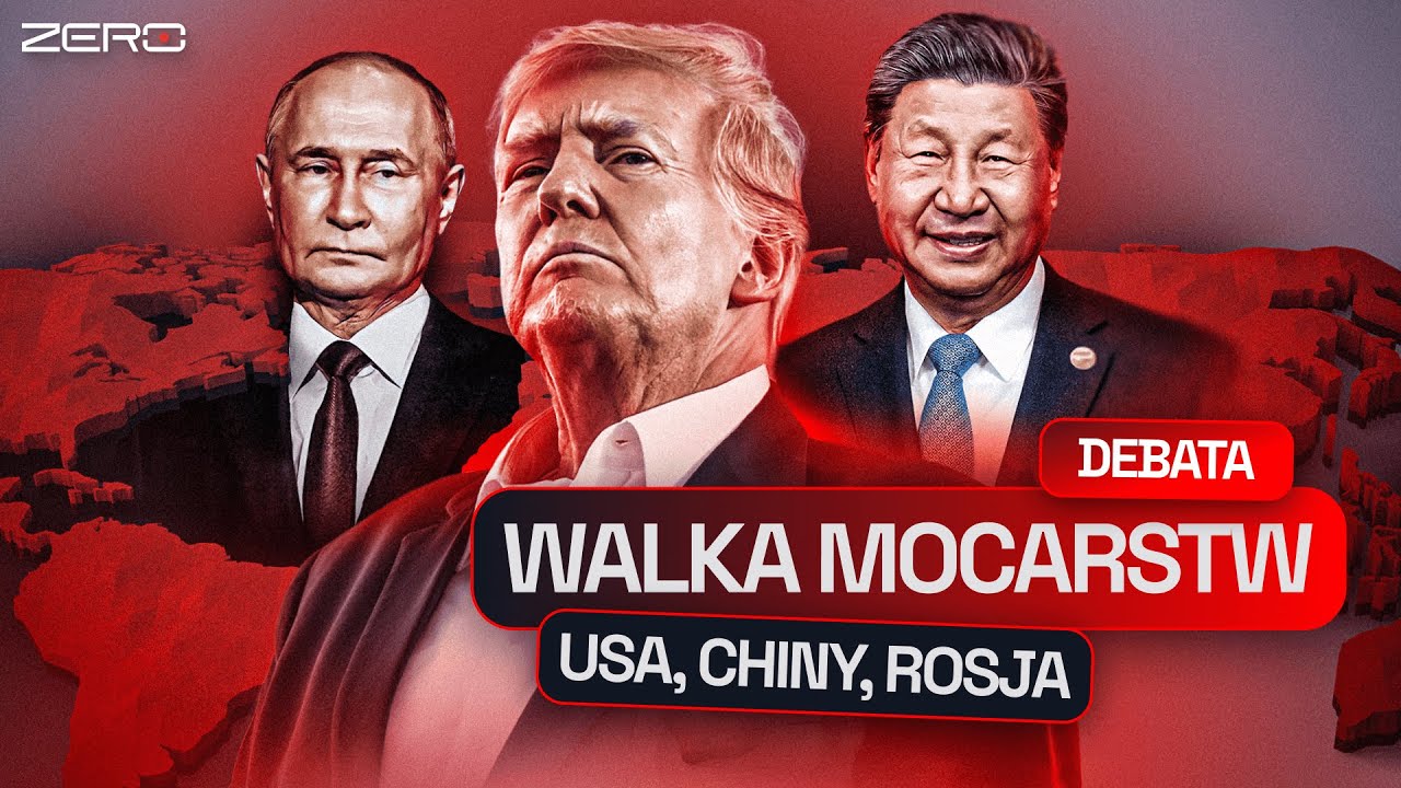 DEBATA: WALKA MOCARSTW - USA, CHINY, ROSJA