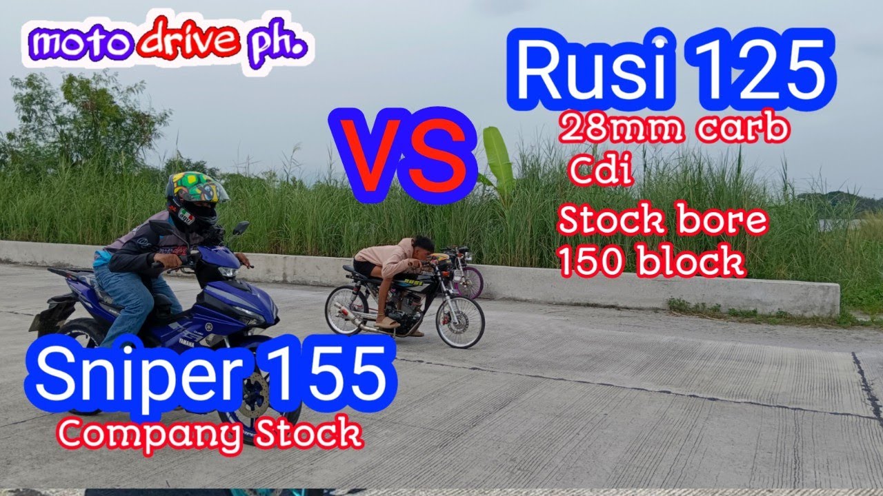 Rusi 125 vs Sniper 155