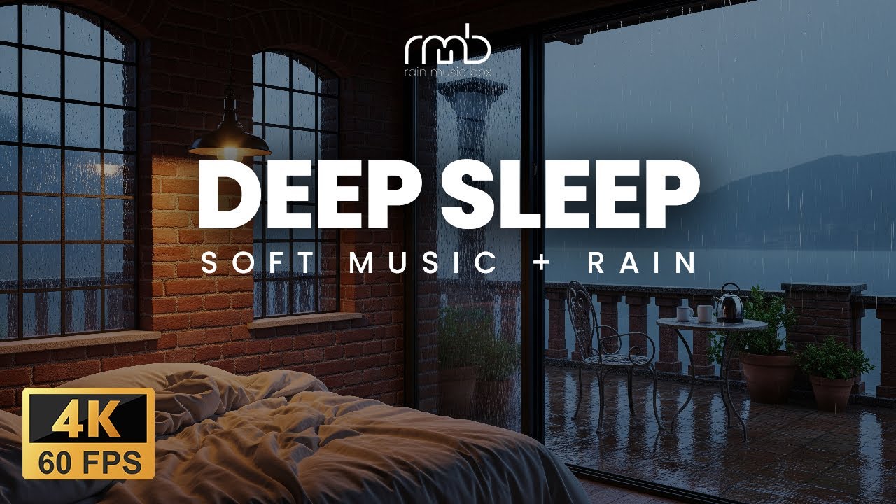 DEEP SLEEP Tonight | Dreamy night melodies with rain sounds to ease you into rest